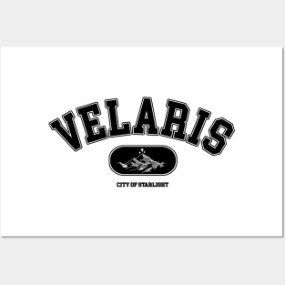 ACOTAR Velaris College Sweatshirt Logo Posters and Art